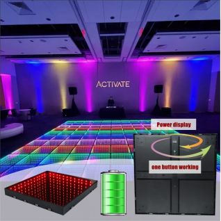 WIRELESS BATTERY 3D LED DANCE FLOOR