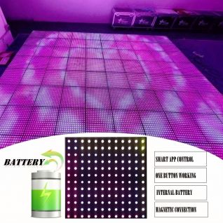 Battery Digital led dance floor 
