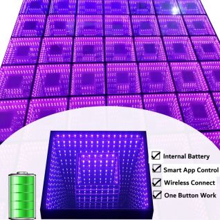 Battery Double Infinite abyss led dance floor 